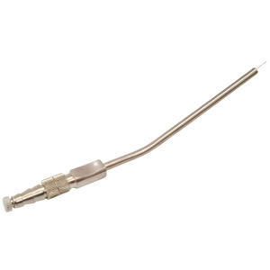 Tube d'aspiration manuel en acier inoxydable Frazier, instrument médical ORL réutilisable, certifié CE, instruments chirurgicaux - Product Image 1