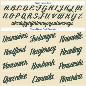 เสื้อเจอร์ซีย์เบสบอลถักด้วยโครงเสื้อนักล่าสีเขียวแท้ - Product Image 5