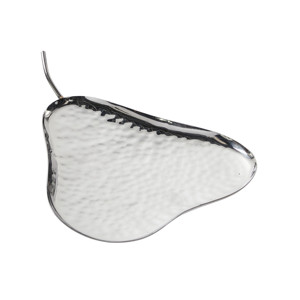 Plateau de service en fonte d'aluminium poli pour fruits et dattes Bol en céramique écologique en matériau PC pour usage domestique Type de motif de pâtes - Product Image 2