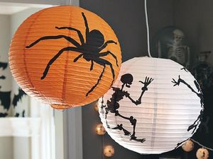 <b>Halloween</b> Paper Lantern Handmade Craft Paper Material Decorative Hanging Lamp for Holiday Party Decor Vietnam - Product Image 2