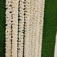Mogra Nikah Toile de fond Rideau élégant blanc cassé/blanc pour une superbe décoration de mariage Décoration de mariage islamique élégante
