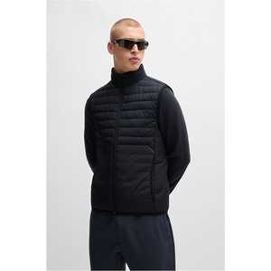 Gilet matelassé, design unique, col en V, vêtement d'extérieur décontracté d'automne pour hommes, sans manches, fabriqué au Pakistan, prix bas - Product Image 1