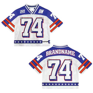 2025 malla sublimación impresión alta calidad fútbol nuevo diseño OEM camiseta de fútbol diseño personalizado hombres Jersey fútbol De Boxy Jersey - Product Image 2