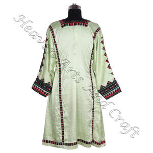 Fait à la main Style Unique Tribal Ethnique Pleine Taille Banjara Vintage Balochi Femmes Robe BDR007 collection vintage Ethnique Traditionnel - Product Image 4