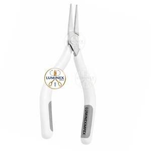 Pince à bec plat en acier inoxydable de haute précision Weller Erem 2442P |   Outil d'assemblage électronique léger de 5 pouces, mâchoires lisses - Product Image 5