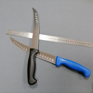 Rt10r 10 inch giết mổ thịt chế biến dao butcher skinning dao PP xử lý rãnh lưỡi thương mại dài trái cây phân phối dao - Product Image 3