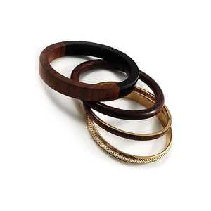 Premium Quality Vintage Style Solid Wood <b>Bracelet</b> Latest Design Wooden Stud <b>Bangle</b> <b>Fashionable</b> <b>Bangles</b> - Product Image 3