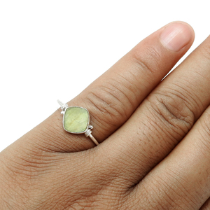 Gran Venta de piedras preciosas de labradorita Natural de buena calidad, anillo con forma de cojín de Plata de Ley 925, joyería hecha a mano, proveedor mayorista - Product Image 3