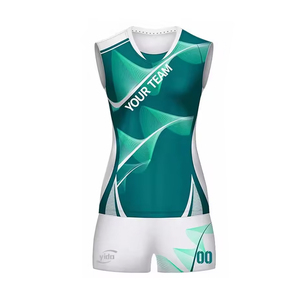 High Quality 100% Polyester Custom Printed Logo Team <b>Volleyball</b> Uniforms <b>Set</b> Style - Product Image 2