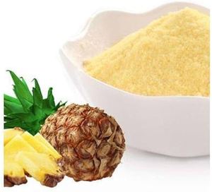 Polvo de fruta de piña de Ananas Comosus natural puro orgánico/polvo de jugo de piña para bebidas y alimentos - Product Image 2