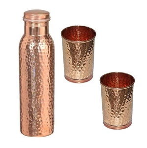 Verres à whisky rotatifs faits à la main verres à whisky en métal massif à l'ancienne gobelet créatif verres en cuivre épaissi - Product Image 1