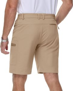 Short de golf pour hommes Short cargo extensible ripstop d'extérieur avec 4 poches Short de travail tactique pour la randonnée Séchage rapide Léger OEM - Product Image 2