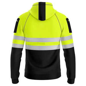 Chaqueta de Seguridad con Capucha, Transpirable, de Alta Visibilidad, Clase 3 ANSI, Personalizable - Product Image 2