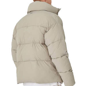 Chaleco de Invierno de Fábrica, Muestra de Chaqueta de Color Sólido, Logotipo Personalizado, Chaleco Acolchado Grueso para Hombre, Chaleco Acolchado Transpirable sin Mangas para Hombre - Product Image 5