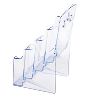 Support de Comptoir en Plastique Transparent Personnalisé Yobest pour Affiches, Brochures, Panneaux et Billets