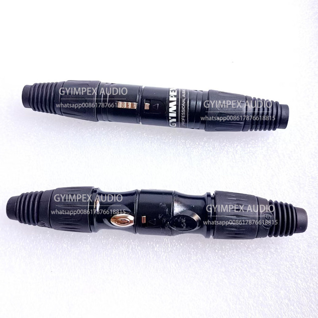 XLR Male Female Connector 3 5 Pin XLR Microphone Audio Connector Plug