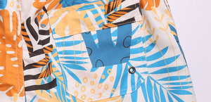 Short de plage imprimé par sublimation mode simple été taille élastique hommes maillot de bain à séchage rapide maillot de bain - Product Image 3
