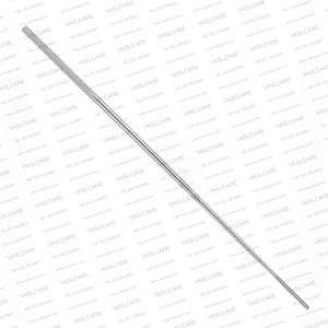 Applicateur en coton – Embouts droits, torsadés et dentelés – Tiges de tampon de diagnostic ORL réutilisables en acier inoxydable par Vaslcare - Product Image 2