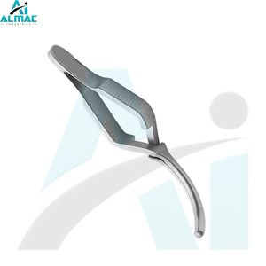 Abrazadera de Bulldog de acción cruzada Debakey profesional de ALMAC construida para una oclusión temporal efectiva en cirugía cardiovascular - Product Image 3