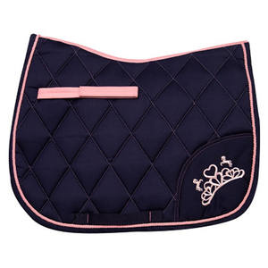 Almohadilla de sillín de material ecológico con logotipo bordado personalizado Color y tamaño personalizados Almohadilla de sillín de caballo de alta calidad - Product Image 1