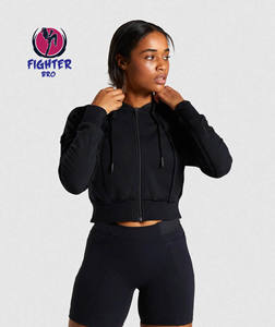 เสื้อมีฮู้ดผ้าคอตตอนรุ่นสั้นของผู้ชายเสื้อสเวตเชิ้ตมีฮู้ดพิมพ์ลายพัฟตามสั่งเสื้อผ้าแนวสตรีทแวร์สำหรับผู้ชาย - Product Image 6