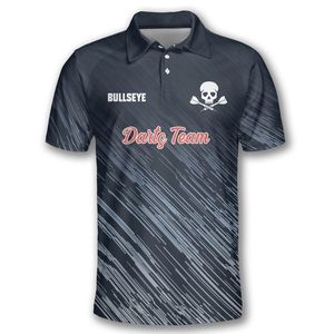 Jeu de fléchettes Maillot sublimé à séchage rapide Uniforme d'équipe confortable avec tissu évacuant l'humidité pour le tournoi et l'entraînement - Product Image 2