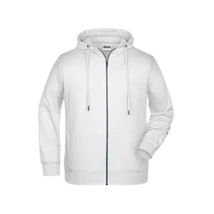Sudadera con Capucha y Cremallera para Hombre, Orgánica, Sostenible, Promocional - Product Image 3