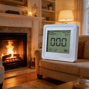 Popüler Taşınabilir Sıcaklık Nem Wifi Hava Kalitesi Monitörü Akıllı CO2 Ölçer PM2.5 Dedektörü CO2 Sensörü Giyilebilir - Product Image 1