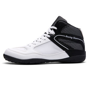 Chaussures de boxe et de lutte unisexes personnalisées de haute qualité, professionnelles, respirantes, semelle intermédiaire en PVC, entraînement d'automne, exercice - Product Image 6