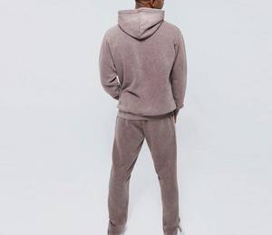 Vente en gros de survêtements délavés à l'acide pour homme, survêtements légers anti-rides entièrement personnalisés, avec le meilleur matériau - Product Image 3