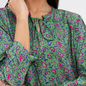 Venta directa de fábrica Mejor Venta de Damas Sólido Ecológico Bordado Kurtis Mercado lavable Precio competitivo - Product Image 6