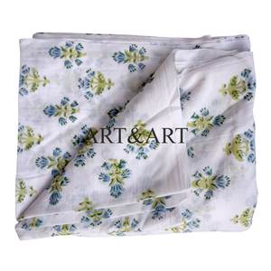 Telas de Algodón Estampadas a Mano Hechas a Medida, Estampados Tradicionales Indios, Alta Calidad, para Todas las Temporadas, Decoración del Hogar - Product Image 3