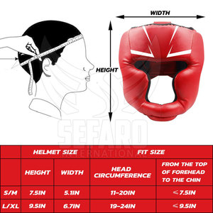 Unique Style Custom Made Taekwondo Head Guard Solid Color Pakistan Manufacture Taekwondo Head Guard - Product Image 6