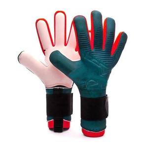 Gants de gardien de but en cuir personnalisés avec logo, vente en gros d'usine, imperméables, coupe-vent, bracelet réglable, durables, unisexes, pour l'extérieur - Product Image 1