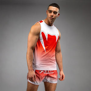 Maillot de basket-ball à impression numérique, vêtements de sport pour hommes, vente en gros personnalisée, haute qualité, séchage rapide, respirant, 100% polyester, débardeur - Product Image 4