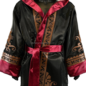 Ropa Personalizada para Noche de Combate, Bata de Boxeo Ligera con Capucha, Ropa Deportiva de Alto Rendimiento - Product Image 4