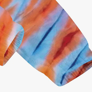 Sweats à capuche lavables par teinture multicolore pour hommes Style personnalisé avec impression numérique à manches longues pour l'hiver - Product Image 4