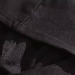 Sweatshirts à capuche surdimensionnés en coton biologique 450 GSM avec impression bouffante pour femmes Saison d'automne Sweatshirts à épaules tombantes avec poche kangourou - Product Image 6