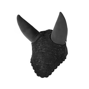 Haute qualité nouveau professionnel doux coton cheval oreille Bonnet Net capot personnalisé équitation oreille Bonnet - Product Image 6
