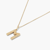 Bold Letter Fine Pendant <b>Necklace</b> - Product Image 4