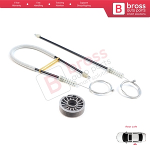 ชุดซ่อมมอเตอร์กระจกไฟฟ้าหลังซ้าย รุ่น BWR5632 สำหรับรถ Colt CZC Cabriolet RG ปี 2006-2009 98031403 - Product Image 3