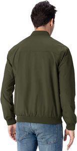 Veste bomber unisexe décontractée d'automne, longueur classique, vente en gros, design varsity, broderie classique, réversible, lettres - Product Image 6