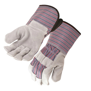 2025 último nuevo diseño Unisex vaca mano dividida guantes de trabajo de cuero guantes de trabajo de seguridad para las manos - Product Image 6