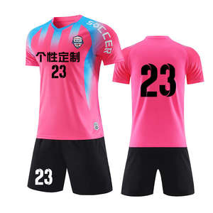 Vente en gros uniforme de maillot de football personnalisé maillot d'entraînement de sublimation respirant ensemble complet d'équipe vêtements de football personnalisables - Product Image 2