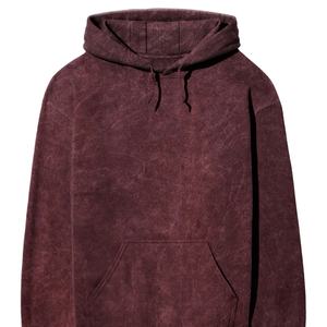 Sweat à capuche vintage délavé sur mesure de qualité supérieure pour hommes, en coton épais français, fabriqué par HAIDIIII SPORTS 2026 - Product Image 2