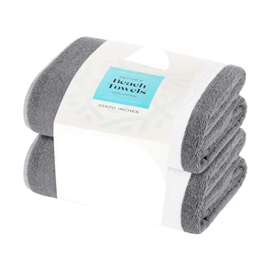 Serviettes de plage en coton de haute qualité, légères et robustes, pour usage domestique, disponibles à prix avantageux - Product Image 6