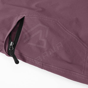 Pantalones cortos cargo de nailon y algodón con cintura elástica informales de verano para hombre con logotipo personalizado al por mayor - Product Image 5