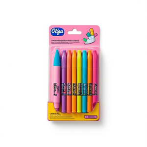 Olga Personalized Highlighter <b>Desk</b> <b>Set</b> Custom Gadgets Highlighter <b>Set</b> - Product Image 3