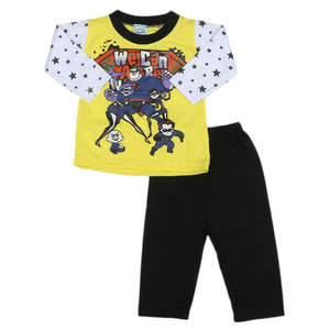 Traje de 2 Piezas de Manga Larga para Niños - Amarillo - Product Image 4