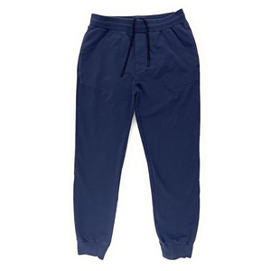Pantalones de chándal de color azul para hombre, pantalones de Jogger de entrenamiento activo con bolsillos, cintura con cordón, pantalones de pista para correr para gimnasio - Product Image 1